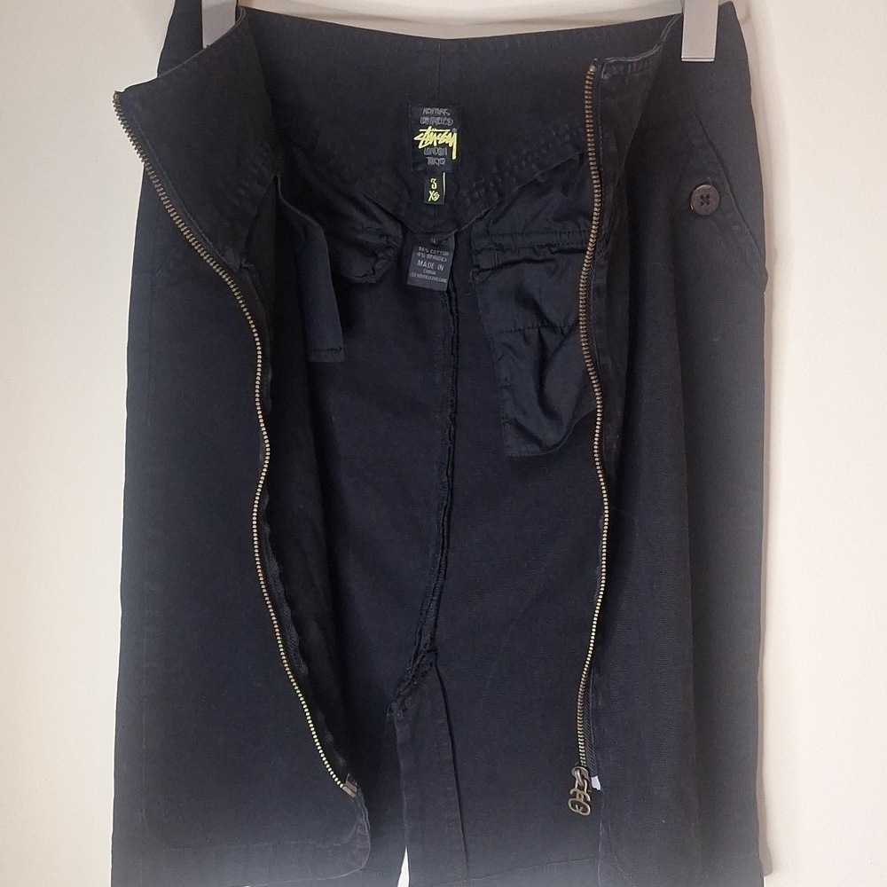 Stussy Vintage Zip Front Skirt Size XS - Picture 12 of 12
